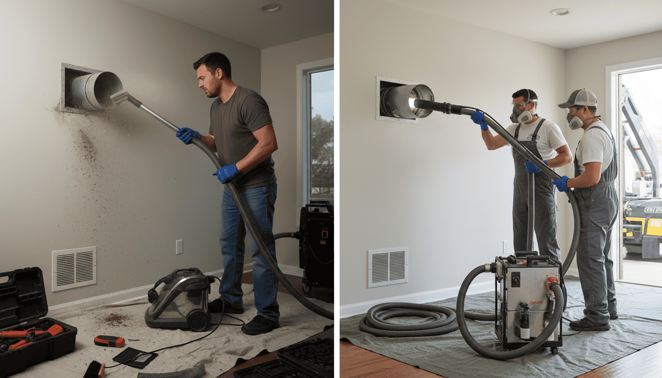 DIY vs. Professional Air Duct Cleaning
