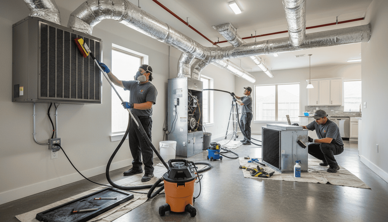 Component Cleaning Beyond the Ducts