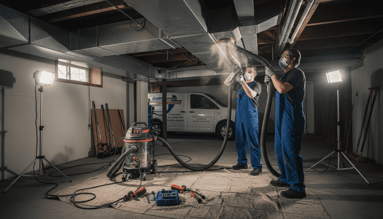 What Happens During Professional Air Duct Cleaning