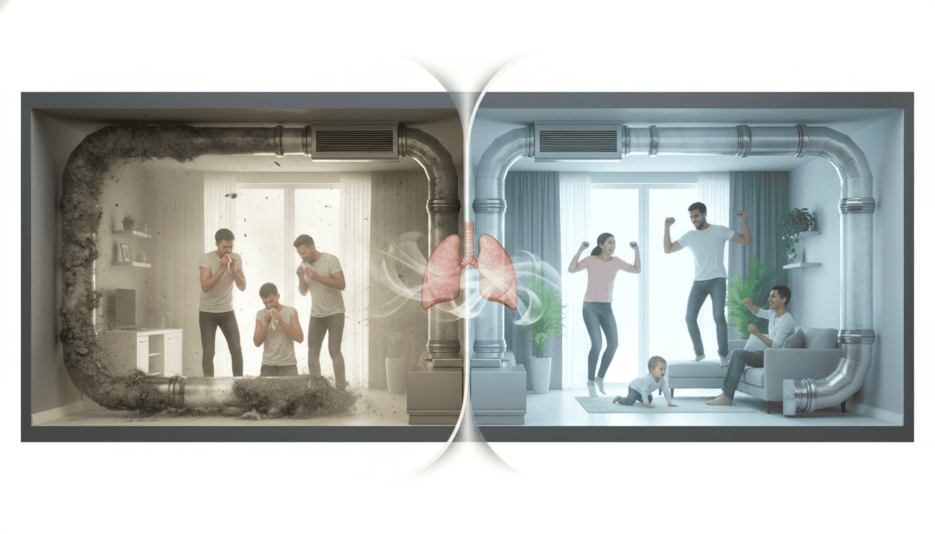 The Health Benefits of Clean Air Ducts