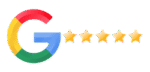 google 5 star review icon
